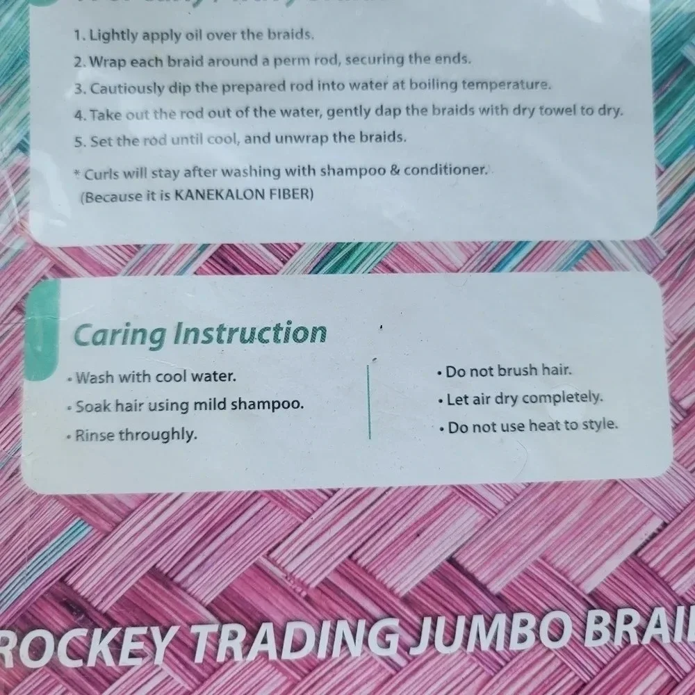 Rockey Trading Jumbo Braid 100% Kanekalon Hair Color # 30
